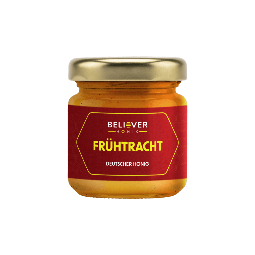 Believer Frühtracht: Kleines Glas roher Frühhonig – Frisch und fruchtig für den Start